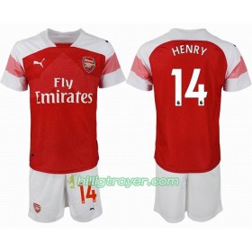 Billige Fotballdrakter Arsenal HENRY 14 Barn Hjemmedraktsett 2018/19 Kortermet